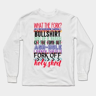 The Good Place curse words Long Sleeve T-Shirt